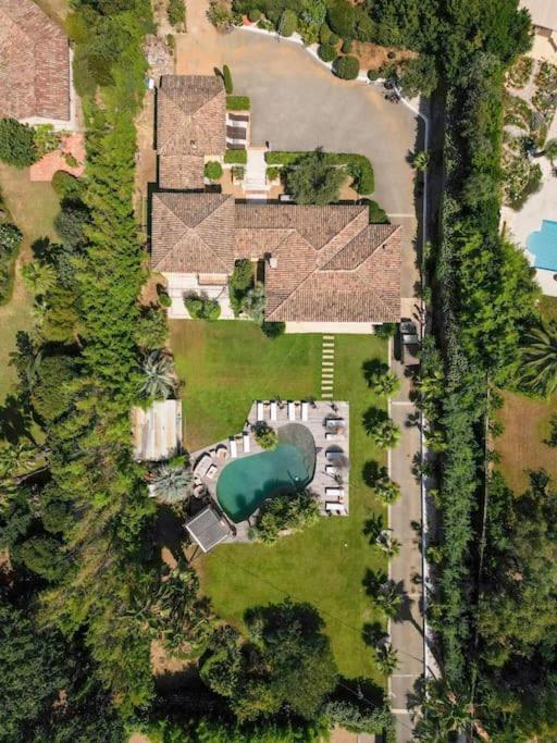 Grande Villa St-Tropez Area Avec Piscine Chauffee Gassin Exterior foto